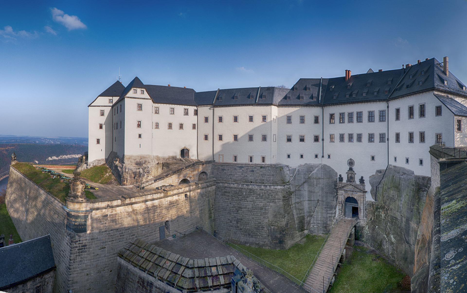 замок кенигштайн в германии